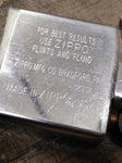 Vtg 1998 Zippo Cigarette Lighter Black Matte Marlboro Adventure Compass