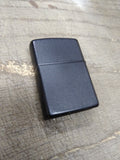 Vtg 1994 Zippo Cigarette Lighter USS Yorktown CG 48 US Navy Black Matte Nice!