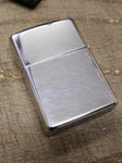 Vtg 1994 Zippo Cigarette Lighter USS Yorktown CG 48 US Navy Polished Chrome Box