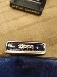 Vtg 1994 Zippo Cigarette Lighter USS Yorktown CG 48 US Navy Polished Chrome Box