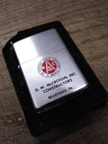 Vtg 1964 Zippo Cigarette Lighter McCrossin Constructors Bellefonte Pa Very Nice!