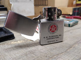 Vtg 1964 Zippo Cigarette Lighter McCrossin Constructors Bellefonte Pa Very Nice!