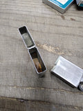 Vtg 1962 Zippo Slim Cigarette Lighter w/Box Hill Top Bowling League 1961-62