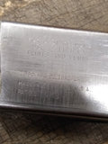 Vtg 1962 Zippo Slim Cigarette Lighter w/Box Hill Top Bowling League 1961-62