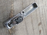 Vtg 1973 Zippo Slim Cigarette Lighter Sturm Machine Company Inc Polished Chrome
