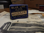 Vtg HO Gauge Blue Line Streamlined Model Kit Penn C-5 Coach Car Metal Body Box