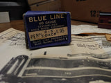 Vtg HO Gauge Blue Line Streamlined Model Kit Penn C-5 Coach Car Metal Body Box