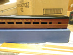 Vtg HO Gauge Blue Line Streamlined Model Kit Penn C-5 Coach Car Metal Body Box