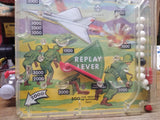 Vtg 1964 Marx Play Line Bagatelle Combat Pinball Game Original Box Works Good!