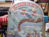 Vtg 1964 Marx Play Line Bagatelle Combat Pinball Game Original Box Works Good!
