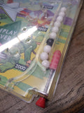Vtg 1964 Marx Play Line Bagatelle Combat Pinball Game Original Box Works Good!