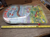Vtg 1964 Marx Play Line Bagatelle Combat Pinball Game Original Box Works Good!