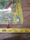 Vtg 1964 Marx Play Line Bagatelle Combat Pinball Game Original Box Works Good!