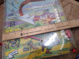 Vtg 1964 Marx Play Line Bagatelle Combat Pinball Game Original Box Works Good!