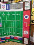 Vtg 1986 The VCR Quarterback NFL Board Game Interactive VCR Rules Great Shape!