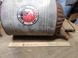 Vtg Service Station Indian Chief Gasoline and Motor Oil Galvanized Water Can