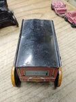 Vtg Antique 1918 J Chein Co Tin Wind Up Toy Car Limo w/Chauffeur & Family Works!