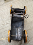 Vtg Antique 1918 J Chein Co Tin Wind Up Toy Car Limo w/Chauffeur & Family Works!