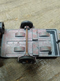 Vtg Tootsie Toy Die Cast Red Dune Buggy with Motorcycle Trailer