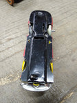 Vtg Marx Tricky Taxi 7108 Tin Wind Up Orange Toy Car No Key Parts/Repair Lot