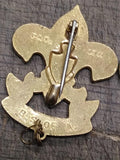 Vtg 4 Piece Boy Scouts Of America Lot 1st Class Rank Pins 1911 Medals and Badges