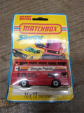 Vtg NOS 1972 Matchbox Superfast #17 Londoner Berger Paints Bus Diecast Orig Pack