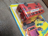 Vtg NOS 1972 Matchbox Superfast #17 Londoner Berger Paints Bus Diecast Orig Pack