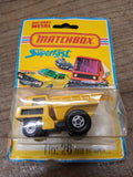 Vtg NOS 1976 Matchbox Superfast #26 Site Dumper Truck Diecast Display Pack