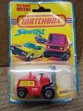 Vtg NOS 1972 Matchbox Superfast #15 Fork Lift Truck Diecast Display Pack