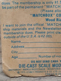 Vtg NOS 1972 Matchbox Superfast #15 Fork Lift Truck Diecast Display Pack