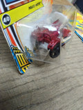 Vtg NOS 2001 Matchbox Hero City #40 Police Moto w/Side Car Diecast Display Pack