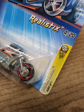 Vtg NOS 3 Pc Hot Wheels Diecast Motorcycle Lot Airy 8 Hammer Sled + Display Pack