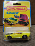 Vtg NOS 1972 Matchbox Superfast #44 Boss Mustang Diecast Car Orig Display Pack