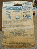 Vtg NOS 1972 Matchbox Superfast #44 Boss Mustang Diecast Car Orig Display Pack