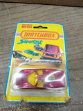 Vtg NOS 1976 Matchbox Superfast #45 Ford Group Six Diecast Car Orig Display Pack