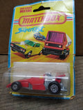 Vtg NOS 1976 Matchbox Superfast #36 Formula 5000 Diecast Car Orig Display Pack