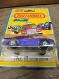 Vtg NOS 1973 Matchbox Rolomatics #10 Piston Popper Diecast Car Orig Display Pack