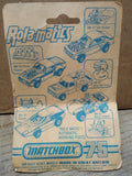Vtg NOS 1973 Matchbox Rolomatics #10 Piston Popper Diecast Car Orig Display Pack