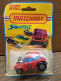Vtg NOS 1975 Matchbox Superfast #14 Mini Ha Ha Diecast Car England Display Pack