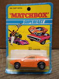 Vtg NOS 1972 Matchbox Superfast #53 Tanzara Diecast Toy Car England Display Pack