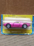 Vtg NOS 1972 Matchbox #32 Maserati Bora Diecast Toy Car England Orig Pack