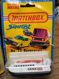 Vtg NOS 4 Pc 1972 Lesney Matchbox Superfast Diecast #72 Hovercraft Lot Orig Pack