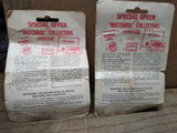 Vtg NOS 2 Pc 1976 Matchbox Superfast Diecast #2 Green Hovercraft Lot Orig Pack