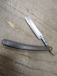Vtg Antique The Bindley Hardware Co Warranted Straight Razor With Jimps Germany