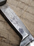 Vtg Antique The Bindley Hardware Co Warranted Straight Razor With Jimps Germany
