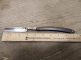 Vtg Antique The Bindley Hardware Co Warranted Straight Razor With Jimps Germany