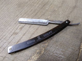 Vtg Antique King Midas Barber Straight Razor Indiana Pa Nice Scales!