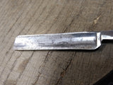 Vtg Antique King Midas Barber Straight Razor Indiana Pa Nice Scales!