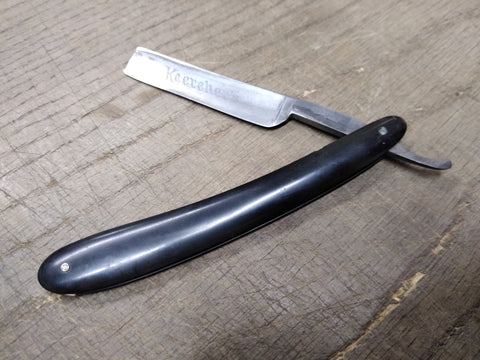 Vtg Kaercher's Warrented #439 Straight Razor Made In Germany Nice Scales & Blade