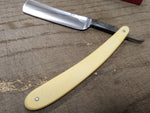Vtg Antique George Iebberson Straight Razor Nice Scales Blade Jimps and Box!